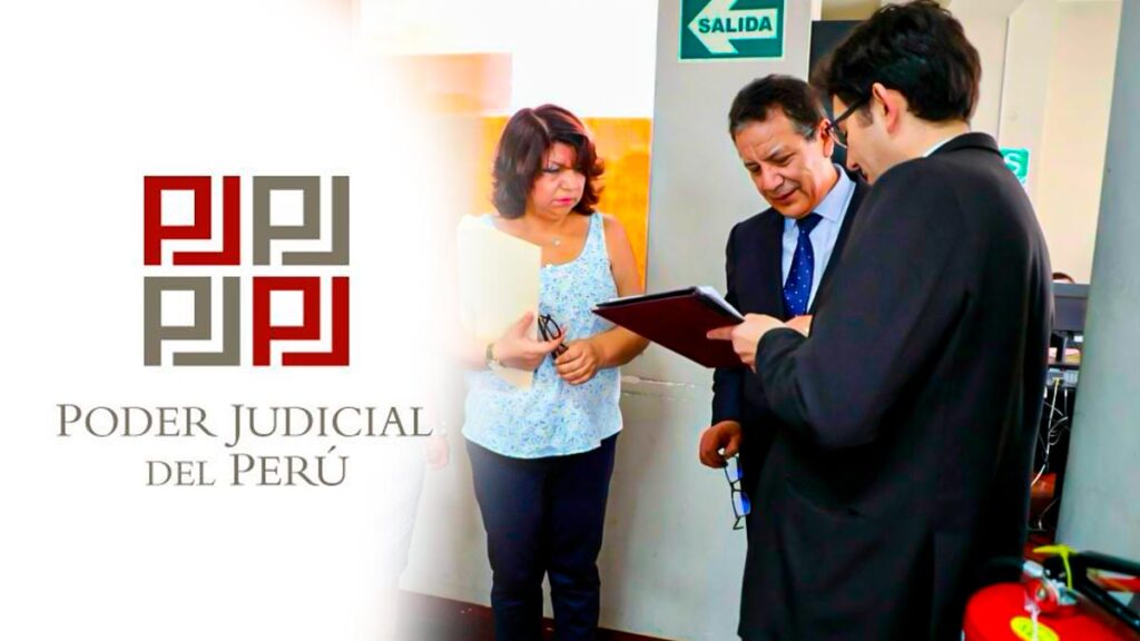 TRABAJOS PODER JUDICIAL AGOSTO 2024