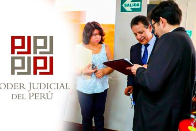 TRABAJOS PODER JUDICIAL AGOSTO 2024