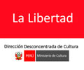 Convocatorias CAS en DIRECCIÓN DE CULTURA LA LIBERTAD: ABOGADO/A