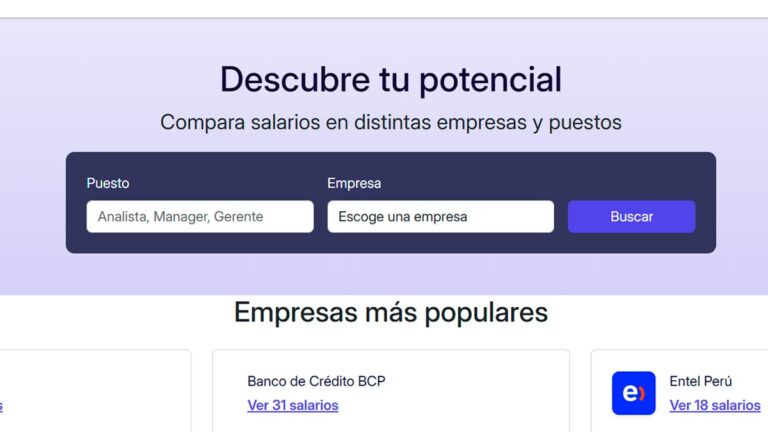 Salarios Perú 2026