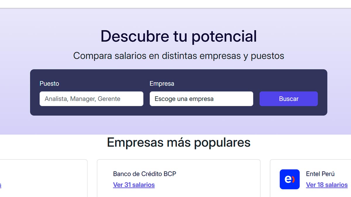 Salarios Perú 2026