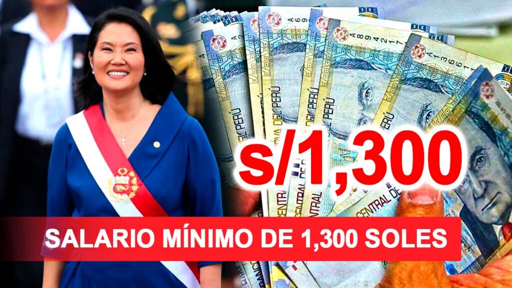 Salario Mínimo de 1300 en Perú 2026