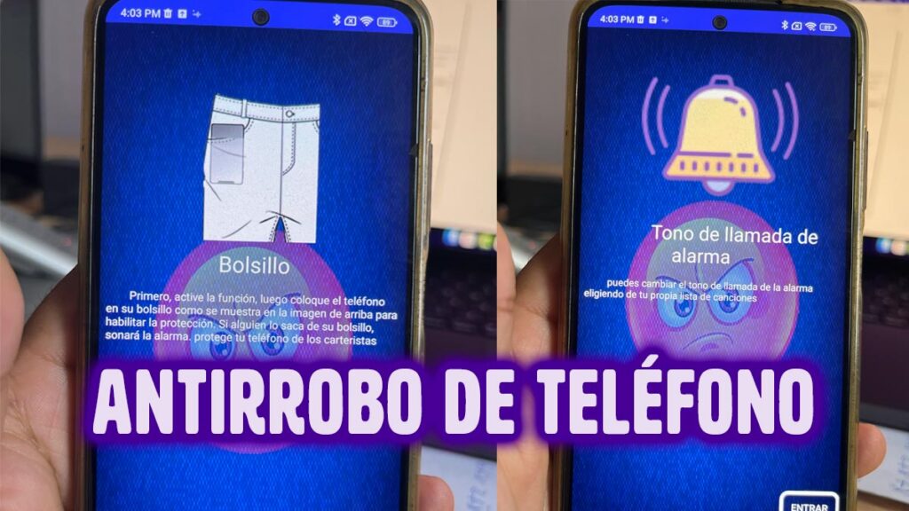 App Antirrobo de teléfono